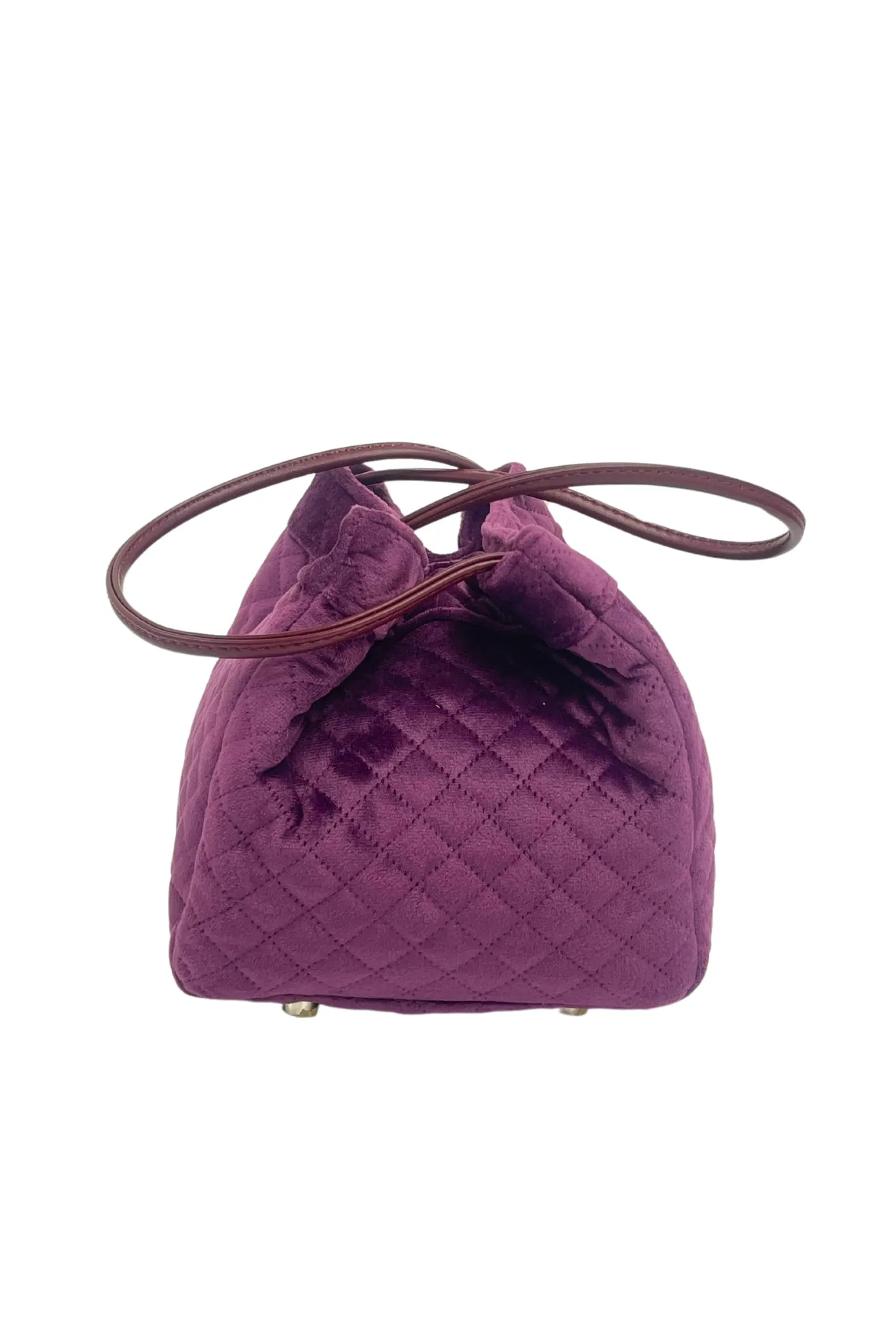 Velvet Vogue Bucket Bag