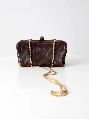 vintage 60s Koret leather crossbody bag