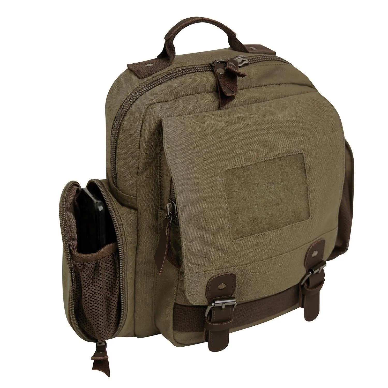 Vintage Canvas Sling Backpack