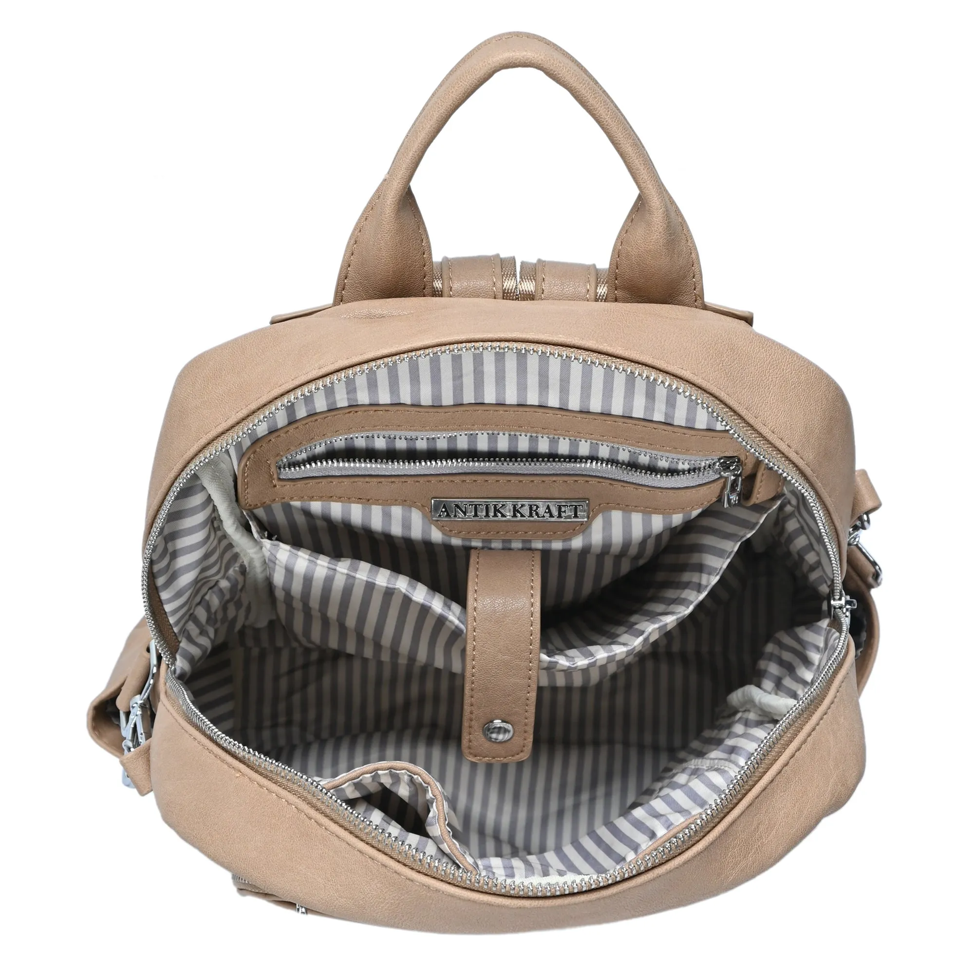 Willa Vegan Leather Utilitarian Backpack