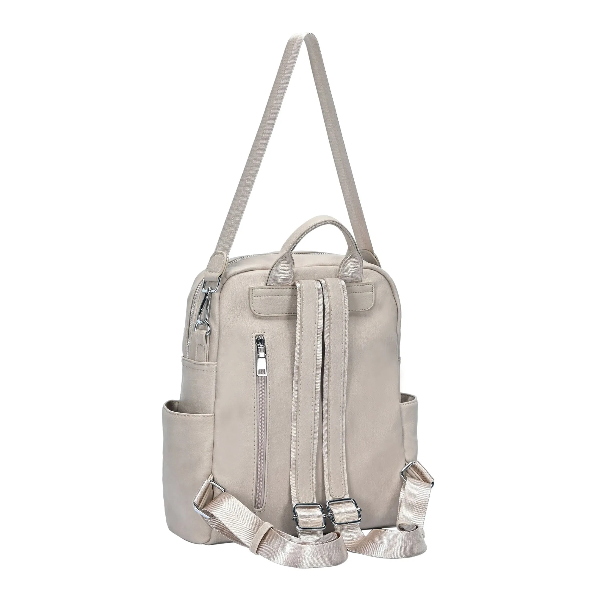 Willa Vegan Leather Utilitarian Backpack