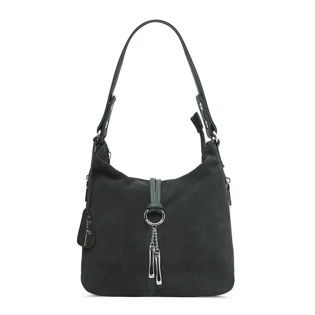 Women Split Leather Shoulder Bag