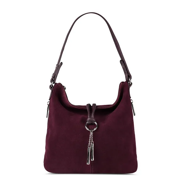 Women Split Leather Shoulder Bag