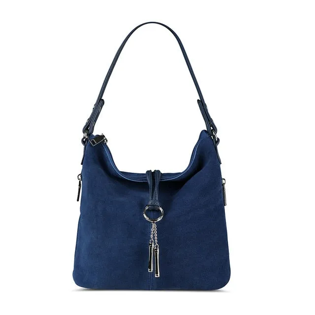 Women Split Leather Shoulder Bag