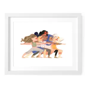 Women Warriors Art Print