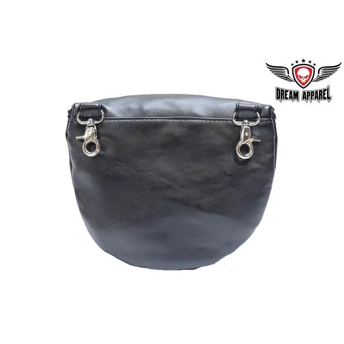 Women's Classic Western PVC Belt Bag Purses Pouch