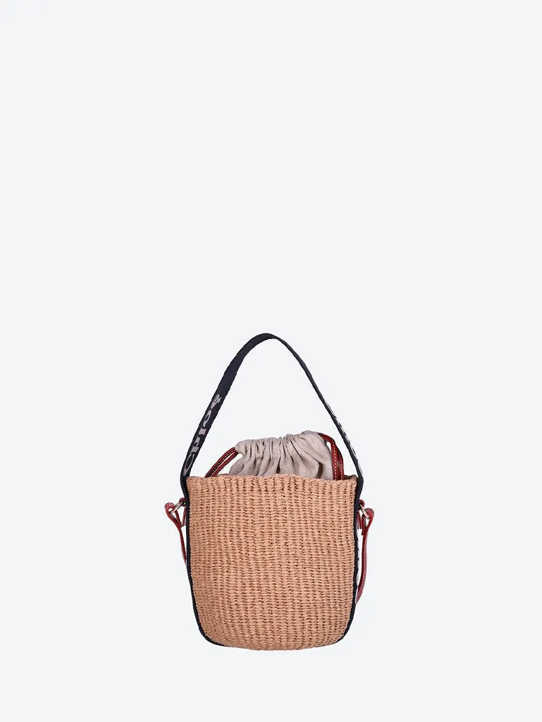 Woody small basket bag