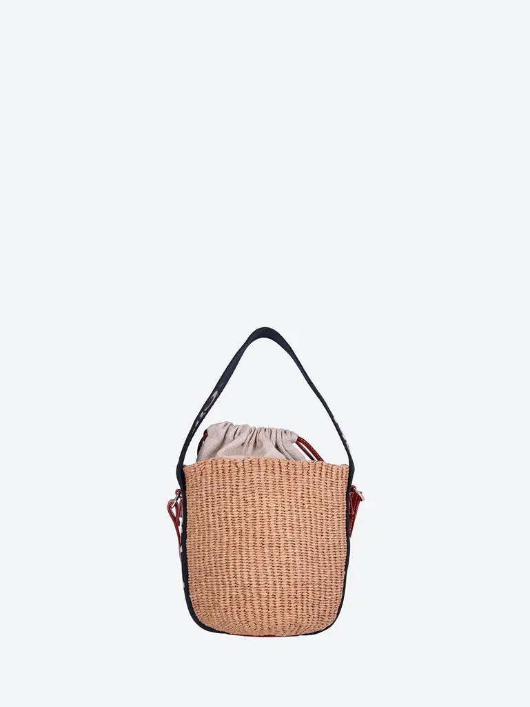 Woody small basket bag