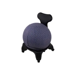 Yoga Ball Cover Size 55cm Design Colbalt Geometric Global Groove