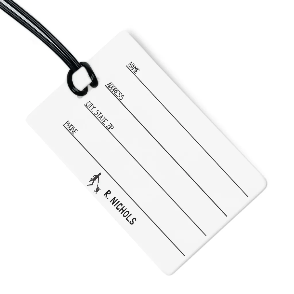 Yoga Luggage Tag