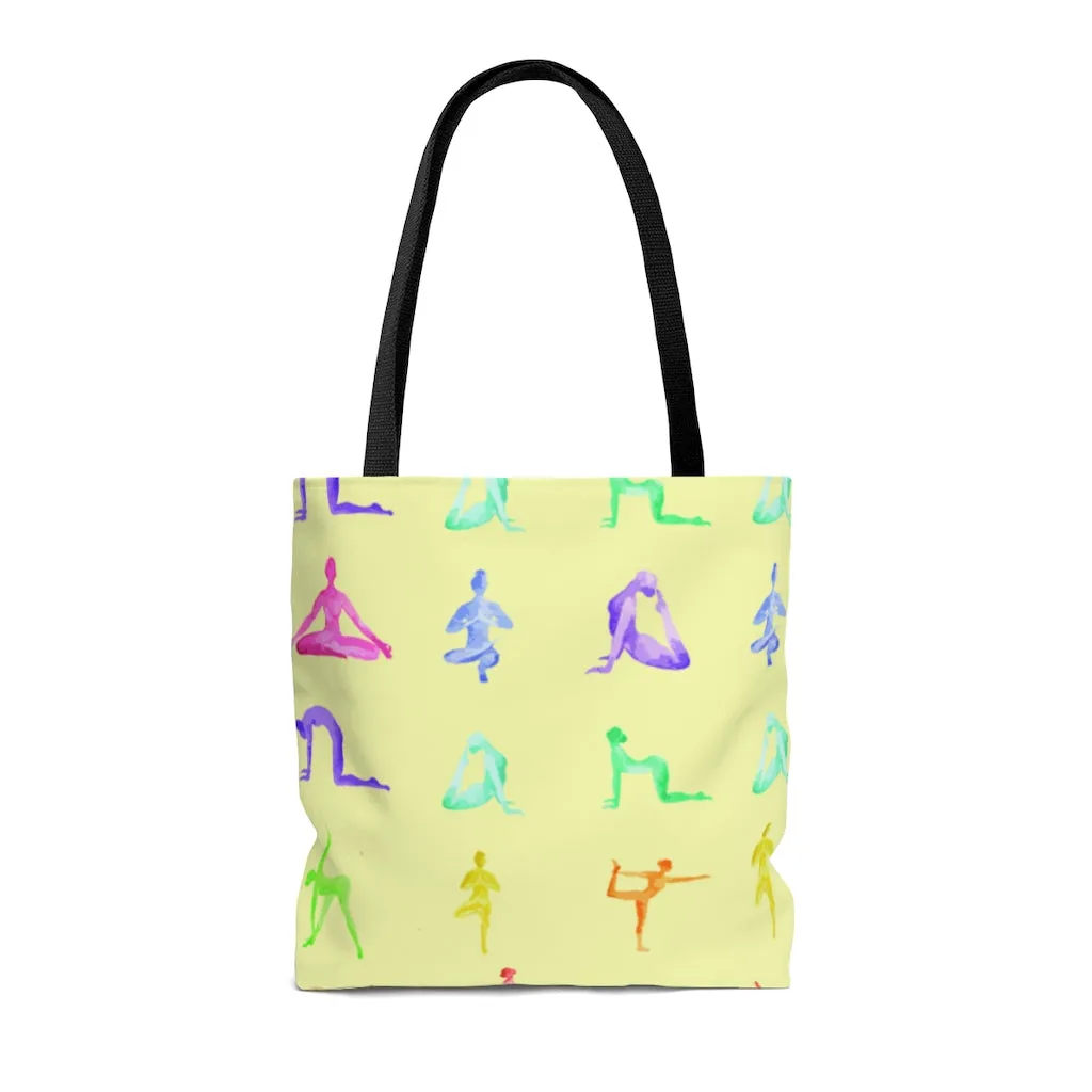 Yoga Sanctuary Everyday Yellow Tote Bag Medium