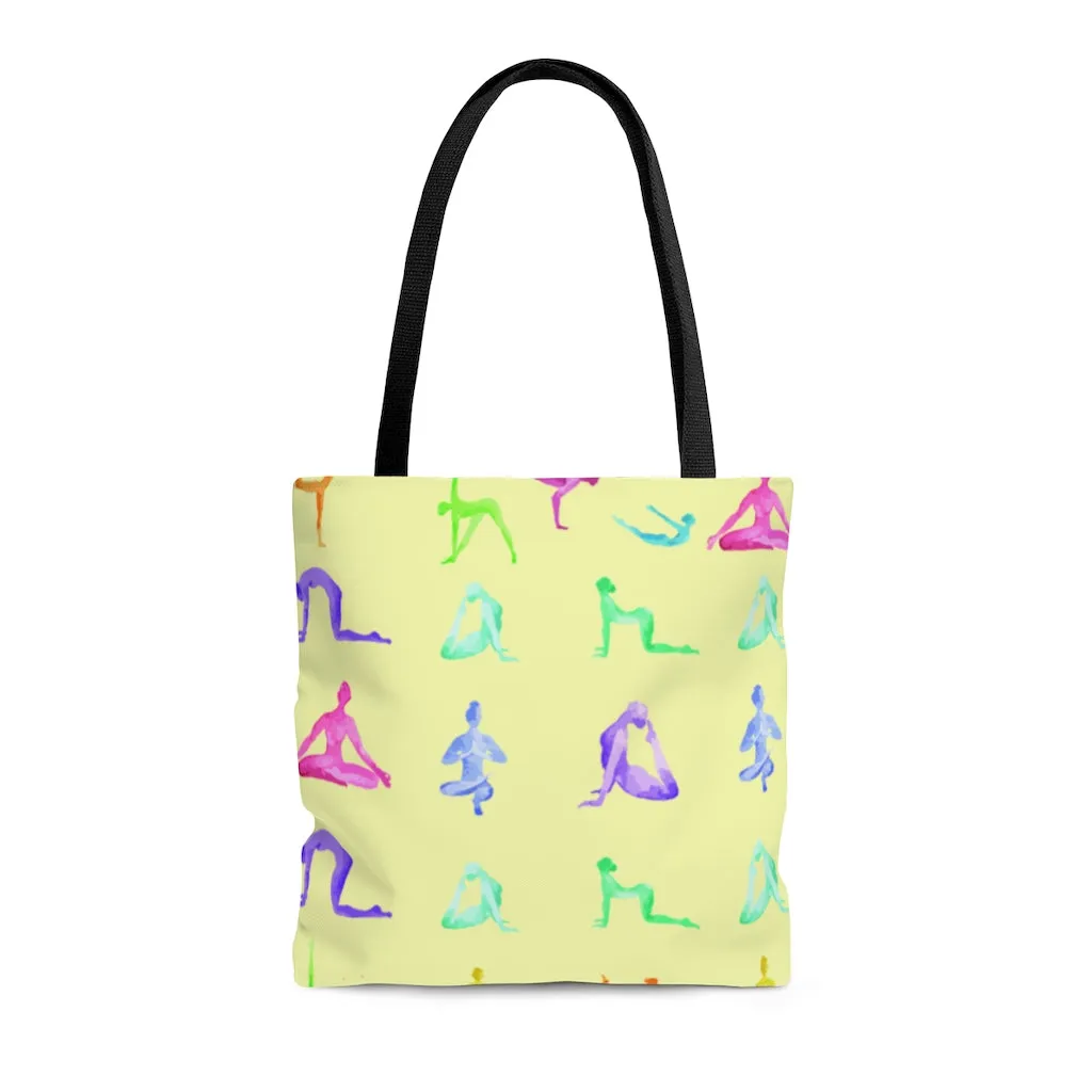 Yoga Sanctuary Everyday Yellow Tote Bag Medium