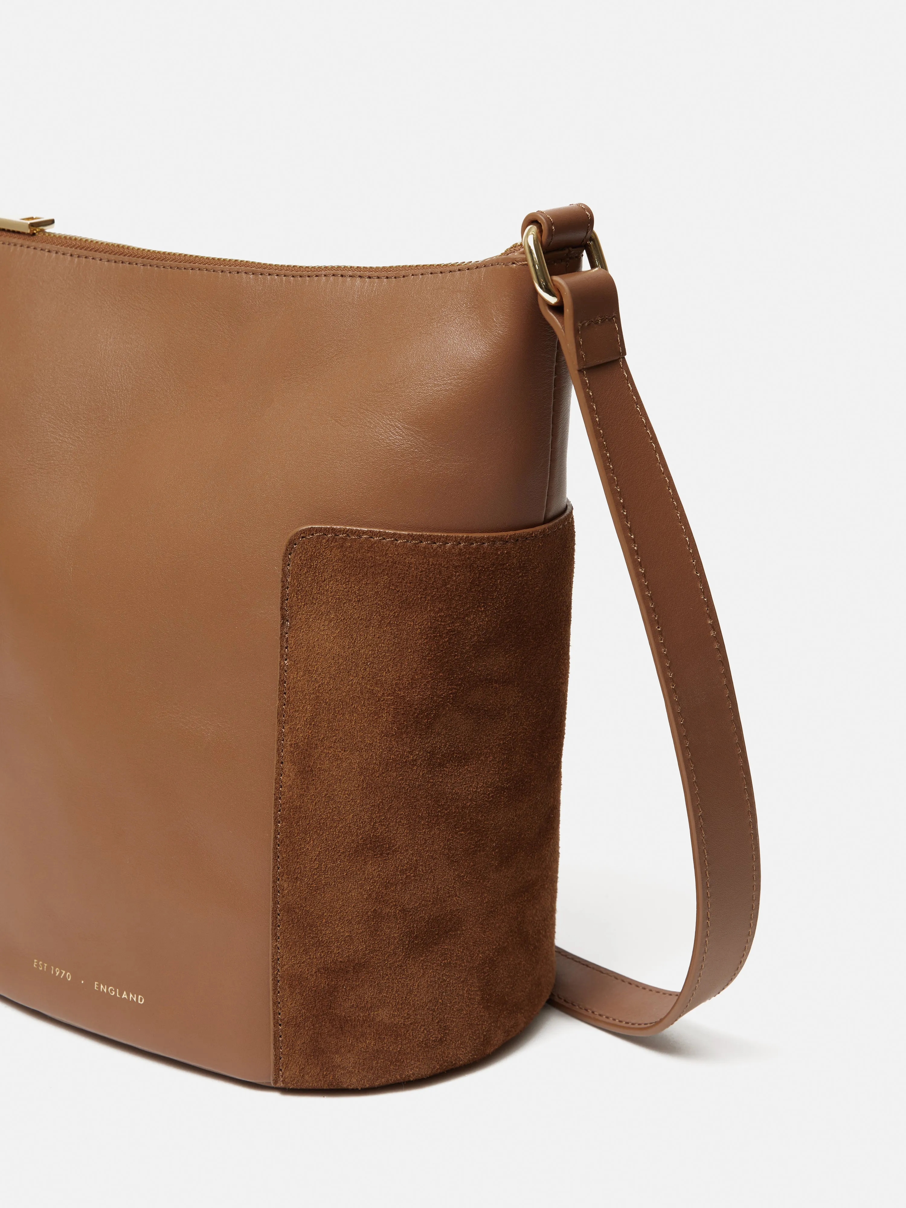 York Slouchy Bucket Bag | Tan