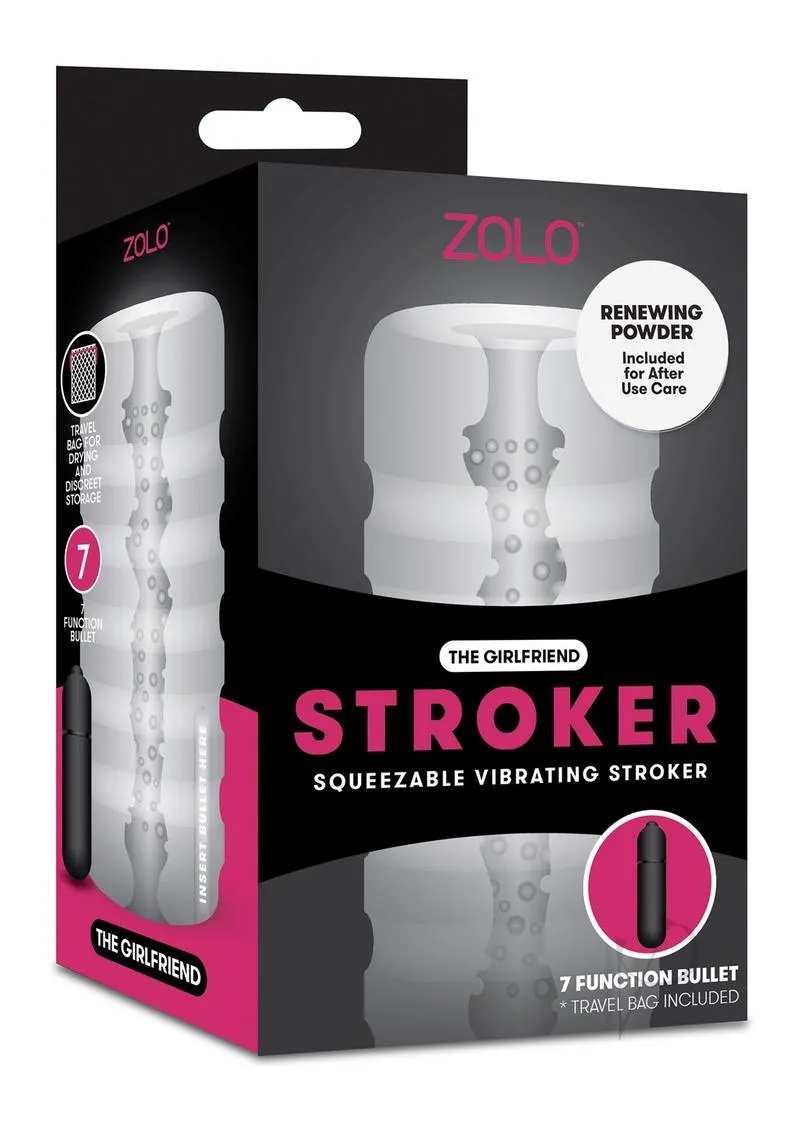 Zolo Girlfriend Squeezable Vibe Stroker